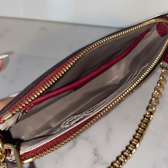 Michael Kors mini shoulder bag burgundy - Picture 3 of 5